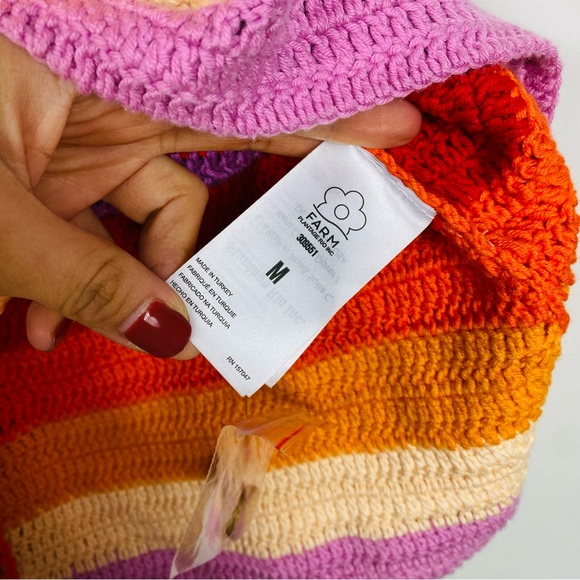 FARM Rio Multicolor Striped Mini Dress - Picture 5 of 7